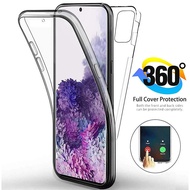 360 Full Clear Case for Samsung Galaxy S25 S21 S23 S20 FE S10 S9 S8 Plus S7Edge Note 20 Ultra Dual S