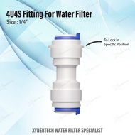 4U4S Fitting For Water Purifier System Use To Lock In Position Alkaline Water Filter System