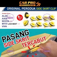 8PCS Side Skirt Clip Perodua Myvi Bezza Axia Alza Viva