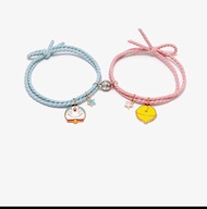 2pcs gelang magnet doraemon-bells / gelang magnet Couple pasangan persahabatan