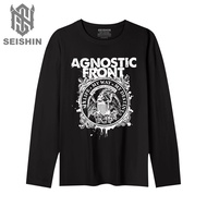 Seisin Long Sleeve Tshirt Agnostic Front My Way vintage unisex t-shirt distro quality 24s combed cot