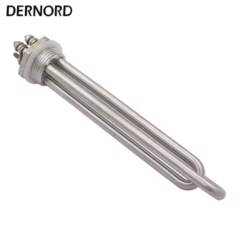 DERNORD DC DN25 Heater Solar 12v 300w 600w 24v 600w 36v 1200w 48v 1500w Screw in 1 INCH BSP NPT Imme