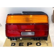 ❗❗แนะนำ❗❗ [ซ้าย] DEPO ไฟท้าย TOYOTA COROLLA AE100 AE101 AE102 สามห่วง เหลืองแดง    JR3.10516❤ไม่มีได