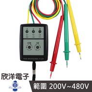 Phase Tester Meter Sequence Three-Phase