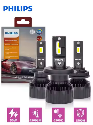 Philips Ultinon Rally 3550 H7 Led Headlights High Power 50W H4 H8 H9 H11 9005 HB3 9006 HB4 9012 HIR2
