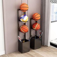 籃球收納架足球靠牆家用室內運動器材置物架球拍擺放架桌球架代