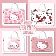 KY/🅰Hello Kitty Laptop Leather Laptop Bag for Apple Women Lenovo Xiaoxin ASUS Days Choice2Gaming notebook C5J5
