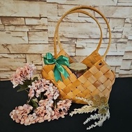Hamper Raya Bakul Rotan Set add Kuih Raya