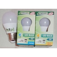 E27 CIELO LED BULB, DAY LIGHT/ COOL WHITE/ WARM WHITE