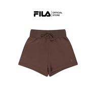 FILA กางเกงขาสั้นผู้หญิง HYPE รุ่น SHP250608W - สีน้ำตาล