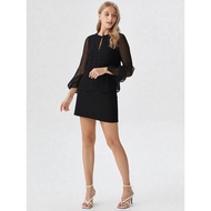 Black Brocade Blouse WBHM elegant blouse WHBM Ladies Tops & Blouses