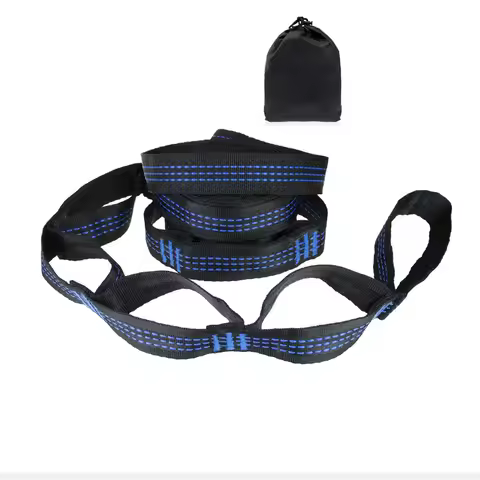 pair of 2 meters and 2.8 meters adjustable hammock straps belts load-bearing high weight