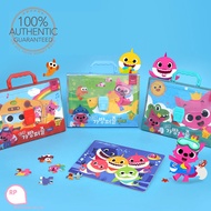 Pinkfong Bag Puzzle Toy Shark Family Jigsaw Baby Shark Character Child Kids Gift