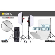 Onsmo Mini Studio Setup Package (Onsmo 200W x 2 lights kit)