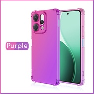 Carristo Oppo A5 4G 5G Reno 14 14 Pro 14F Case Rainbow Shockproof Back Cover TPU Silicone Casing Ph