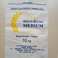 karung beras bulog 10kg baru