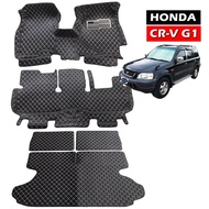 6d Car Floor Mats HONDA CRV G1 Year 1995-02 6d Carpet Fitted Full