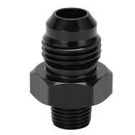 Myhome-sg Straight Fuel Line Fitting 6AN to 1/8NPT 6061‑T6 Aluminum Adapter Connector Black Car Acce