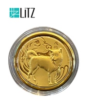 LITZ Zodiac Red Packets 999 Pure Gold Coin 0.10g AP0017