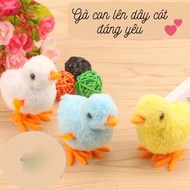 Jumping chicks toy wind-up chicks running around for babies