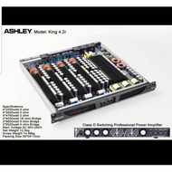 POWER AMPLIFIER ASHLEY KING 4.2R CLASS D SWITCHING 4 X 2000 WATT