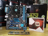 ชุด AMD FX-4100/4300/6100/6300  3.6 GHz คอร์ 4เธรด 4 +MAINBOARD (เมนบอร์ด) AM3+