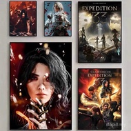 C-clair O-obscur E-expedition 33 Game Poster Wall art print art suitable for living room bar parlor 