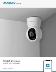 MOMAX Smart Eye IoT WIFI PTZ 2K IPCAM 全景智能網絡監視器 #SL1SW [香港行貨]