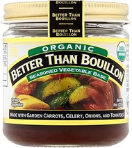 Better Than Bouillon Organic Vegetable Base, Made from Seasoned & Concentrated Vegetables, Organic &