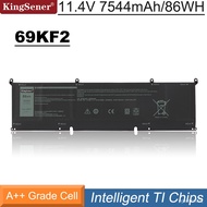 KS 69KF2 8FCTC 70N2F Baery For Dell Enware M15 M17 R3 XPS 15 9500 G7 7500 Precision 5550 P100F P45E P91F P87F00 86WH