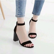 Women's fashion flat sandal heel, 7cm high heel