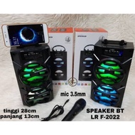 Lc - Speaker Bluetooth Bt Lr F2022 + Mic High Quality / Speaker Salon