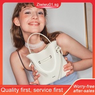 Summer MUVA Soft Bag Tote Leather Bucket Women S Drawstring Small Crossbody Handbag Butterfly New Mo