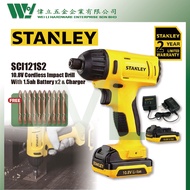 STANLEY SCI121S2-B1 10.8V Cordless Impact Drill / cordless impact driver cordless drill impak drill stanley cordless