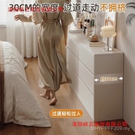 Side Cabinet Bedside Drawer Storage Integrated Storage Bedroom Dressing Table Modern Dressing Table 