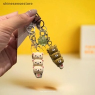 shi 1/2Pcs Kawaii Anime Keychain Accessories For Phone 17Promax Airpods Keys Schoolbag Ins Korea New