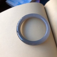 天然超美的煙紫和田玉手鐲紫羅蘭手鐲玉鐲平安喜樂