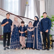 TERMURAH Silmi | Silmi Family - Gamis Couple Pasangan - Sarimbit Couple Keluarga - Gamis Kondangan E