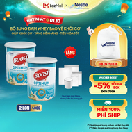 [Tặng Set Bảo Vệ Quần Áo] Bộ 2 Sữa Bột NESTLÉ BOOST OPTIMUM Xuất Xứ Singapore Bổ Sung Dinh Dưỡng Giú