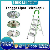 Isku Folding Ladder 3/4/5/6 Step Ladder Folding House Folding Ladder Aluminum Folding Ladder 6 Step 