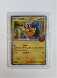 Pokémon TCG 比卡超 Pikachu 018/091 Trick or Trade Halloween 萬聖節版本2024