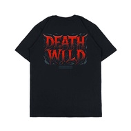 Satanic Metal t-shirt Men's Distro t-shirt BlackWanita SIXCISSORS 666 DEWILD RED
