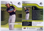 Kevin Na 2012 SP Authentic Golf Rookie Extended Series #R19