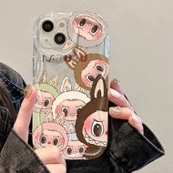 POP MART Labubu Case For Vivo Y28s X100 Ultra Y200 Y38 5G Y200i T3X 5G Y18 Y18E Y03 Y27 4G Y100 Y36 