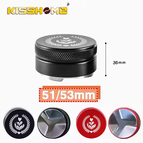 Coffee Distributor Espresso Tamper 53mm 51mm Coffee Leveler for 54mm Breville Portafilter Espresso D