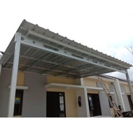 atap spandek galvanis polos / atap baja ringan / atap 3meter 4meter