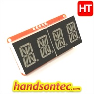 0.54″ I2C Bus QUAD Alpha-Numeric Display Module