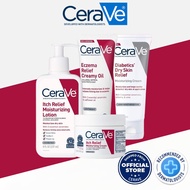 Cerave Itch Relief Moisturizing Lotion & Itch Relief Moisturizing Cream moisturizes dry skin & Diabe