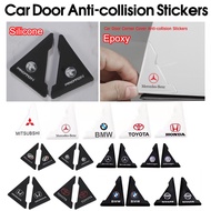 [Ready Stock] 2pcs/set Car Door Corner Anti-collision Sticker Car Door Protection Bumper Anti-Collis