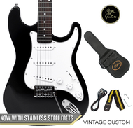 Clifton Stratocaster Pioneer Series - Electric Guitar w/ FREE Accessories
